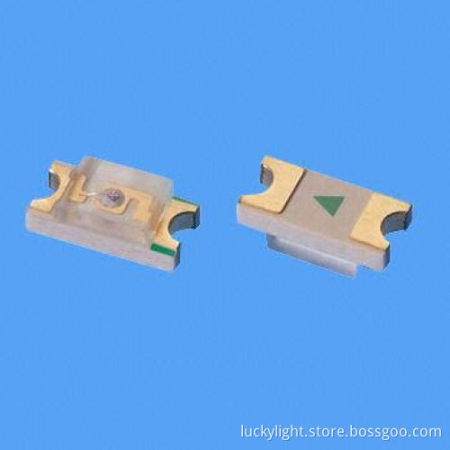 SMD LED, 1206 Package White LED, Sized 3.20 x 1.60 x 1.10mm